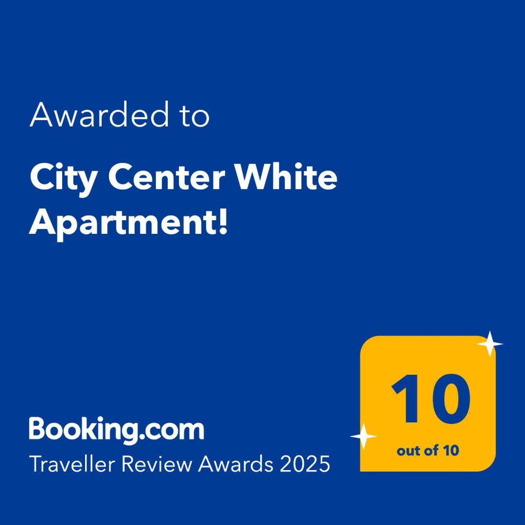 City Center White Apartment! Skopje Exterior photo